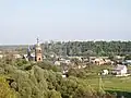 Vista de Bórovsk en verano