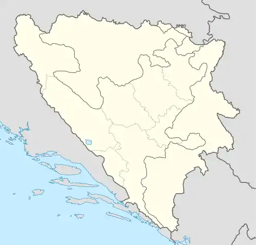 Ponihovo ubicada en Bosnia y Herzegovina