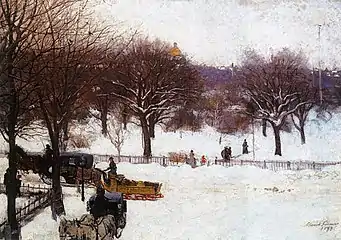 Jardines públicos de Boston, 1910