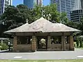 Pérgola del Botanical Garden Sydney.