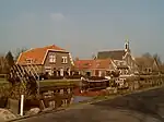 Brandwijk, la vista de la pueblo