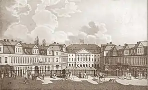 Palacio de Brunswick antes de 1830.