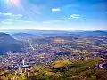 Ciudad del Brejo vista desde la Serra da Prata