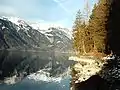 El lago en invierno