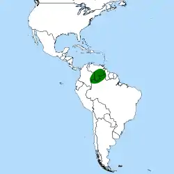 Distribución Brocchinia reducta