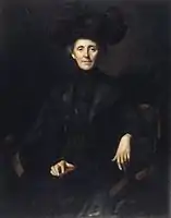 Lady in Black (Mujer de negro)  Conservado en el Museo Brooklyn.