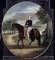 Retrato de Don Manuel Romero de Terreros y Villar-Villamil, hermano del Iduque de regla, pintado por Édouard Pingret