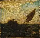 Albert Pinkham Ryder, La basura de las aguas es su campo, 1880.
