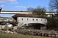 Puente de madera entre Wettingen y Neuenhof