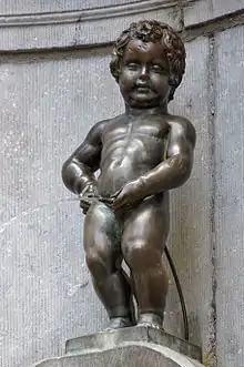 Manneken Pis de Bruselas, 1619.