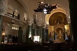 Interior y nave central