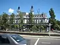 Vista de la Estación, y de fondo la Aduana