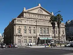 El Teatro Colón de Buenos Aires, Argentina, famoso por su acústica.