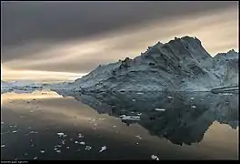 Iceberg nella baia Disko