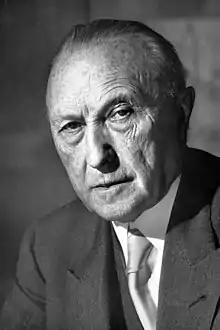 Konrad Adenauer.