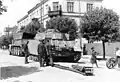 SdKfz.9 y Panzer IV, Rusia, junio de 1944.