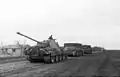 Dos SdKfz.9 remolcando un Panzer V Panther, sur de Rusia, agosto de 1943.
