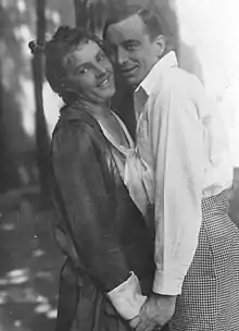 Konstantin en 1917 (con Curt Goetz)