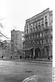 El hotel en ruinas, febrero de 1945.