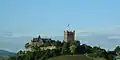 View of the castle from the River Nahe