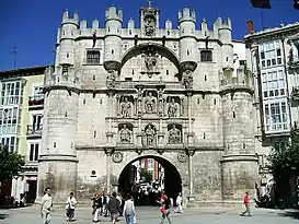 Arco de Santa María en Burgos