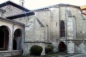 Convento de Santa Clara - Ábside y atrio.