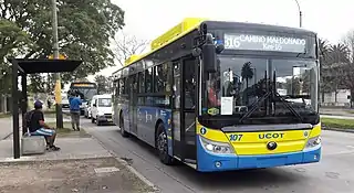 Bus en Uruguay