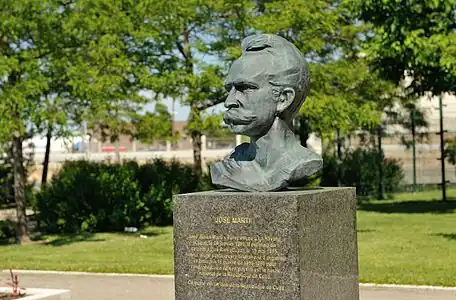 Busto de J. Martí - Quebec, (Canadá)