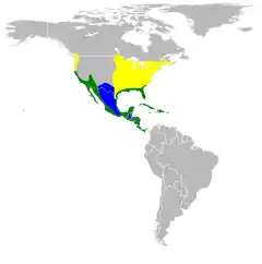      Nidificación      Invernada      Todo el año