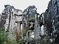 Ruinas de la iglesia de Bzipi del siglo X.