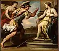 Céfalo y Procris ante Diana, de Luca Giordano (1695).