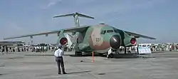 Avión de transporte Kawasaki C-1.