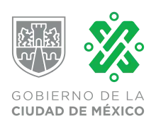 Logo de la administración de la Ciudad de México 2018-2024, encabezada por Claudia Sheinbaum.