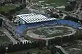 El estadio luego del terremoto de 2011.