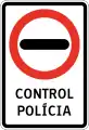 Control policial