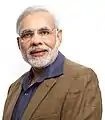 Narendra Modi,  Primer-ministro de India.