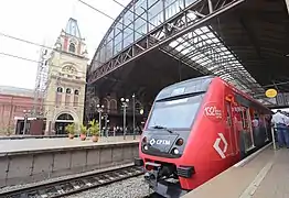 Estación Luz con tren serie 9500.