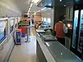 Vagón comedor (CA) del tren CRH1.