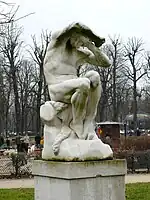 Caïn en el Jardín de Ranelagh (fr:) de París. 1871