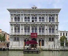 Ca' Vendramin Calergi en el Gran Canal de Venecia, de Mauro Codussi