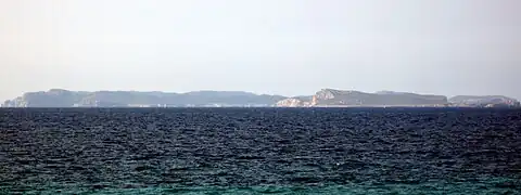 Vista desde Mallorca