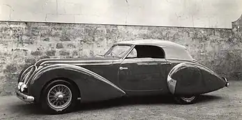 Cabriolet Delahaye 135 MS Pourtout