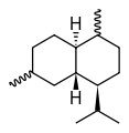 Cadinene stereochemistry