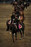 Cadre Noir en uniforme de gala