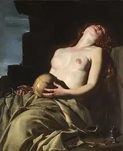 Guido Cagnacci, La Magdalena desmayada