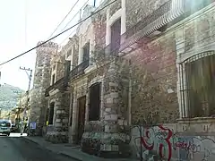 Edificio las Cajas Reales en Pachuca de Soto.