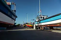 Caleta de pescadores, El Quisco, Chile