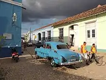 Calle del centro histórico de Trinidad