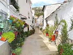 Calle típica de Orcera