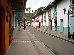 La Calle Real de Salento.